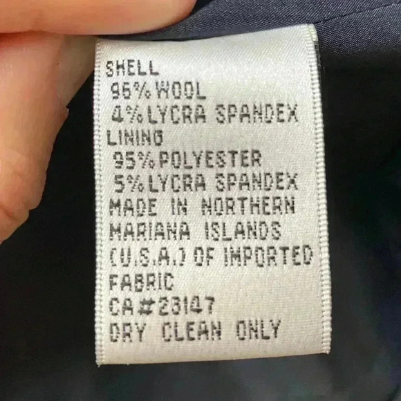 Talbots Women’s Wool Blazer Dark Navy Blue Size 8, 96% Wool, Excellent Condition - Picture 2 of 15